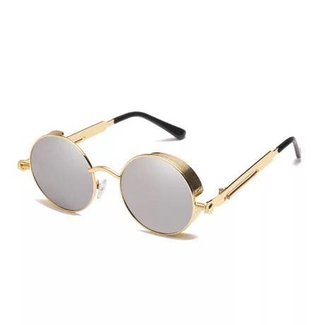 Classic Gothic Steampunk Sunglasses Luxury Brand Designer High