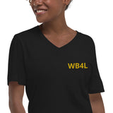 WB4L "Consistency is Key" Unisex Short Sleeve V-Neck T-Shirt